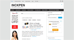 Desktop Screenshot of inckpen.com