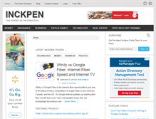 Tablet Screenshot of inckpen.com